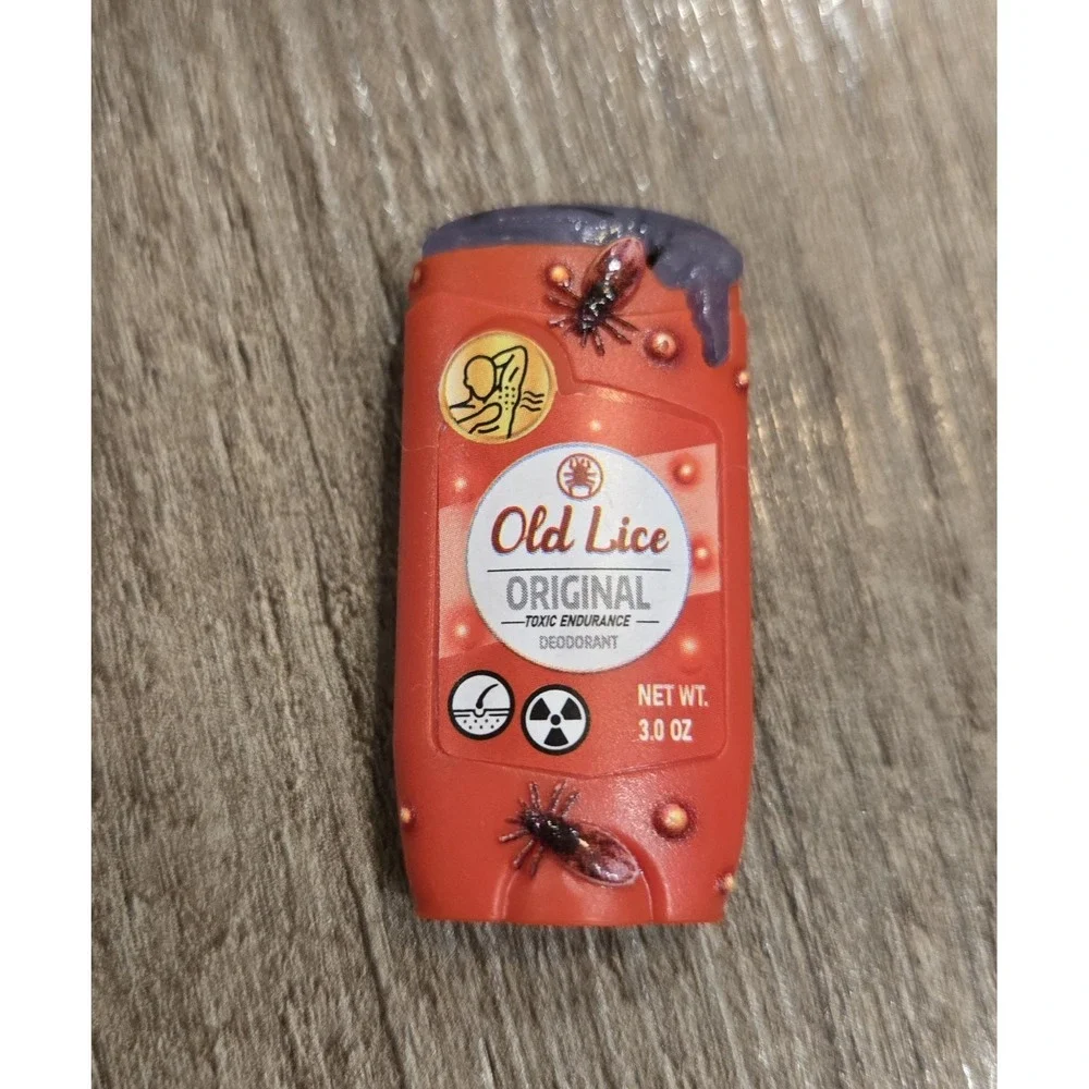 Old‎ Lice Original Toxic Deodorant Mocking Old Spice Zuru Mega Gross Series 2